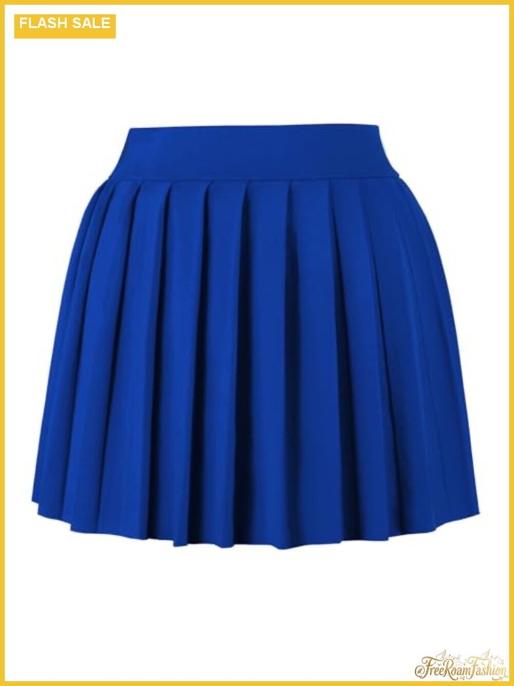 Women Pleated Mini Skirt High Waisted A-Line Stretchy Y2K Skater